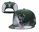 Milwaukee Bucks Team Logo Adjustable Hat YD (4),baseball caps,new era cap wholesale,wholesale hats